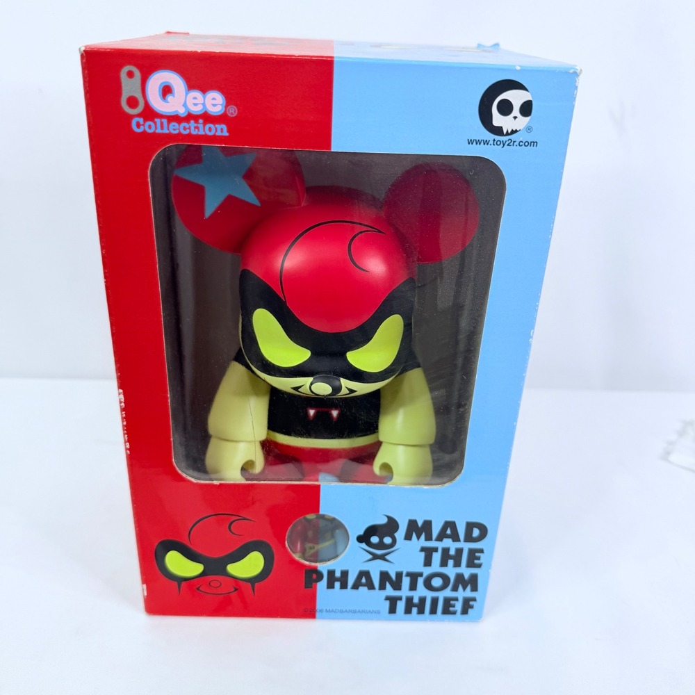 Toy2R Qee Mad Barbarians Mad The Phantom Thief 8" Vinyl Figure & Mini Qee 2006
